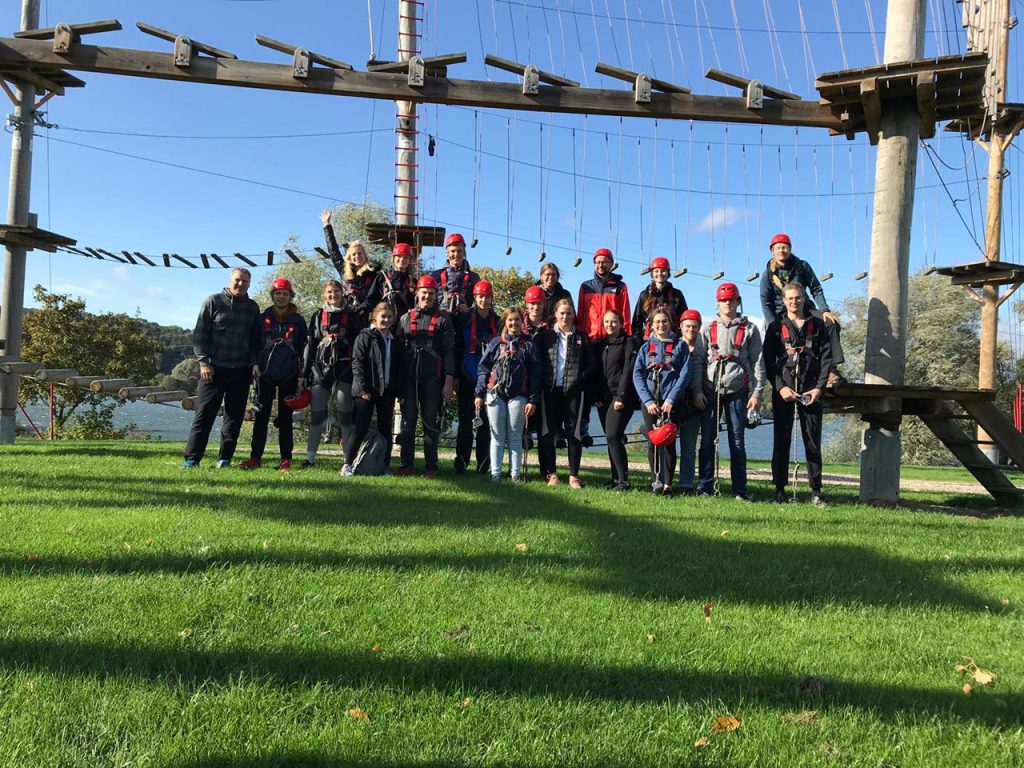 Alle Kletterer auf einen Blick - im Kletterpark FunValley bei Maastricht