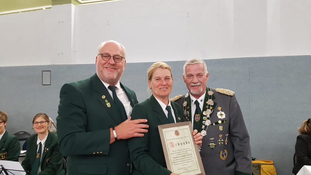 Der Musikverein Dohrgaul und die Burger Schützen in Unterburg können seit diesem Jahr auf eine gemeinsame 30 jährige Geschichte zurückblicken.