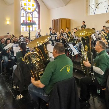 Der Musikverein in der Kapelle der JVA Remscheid