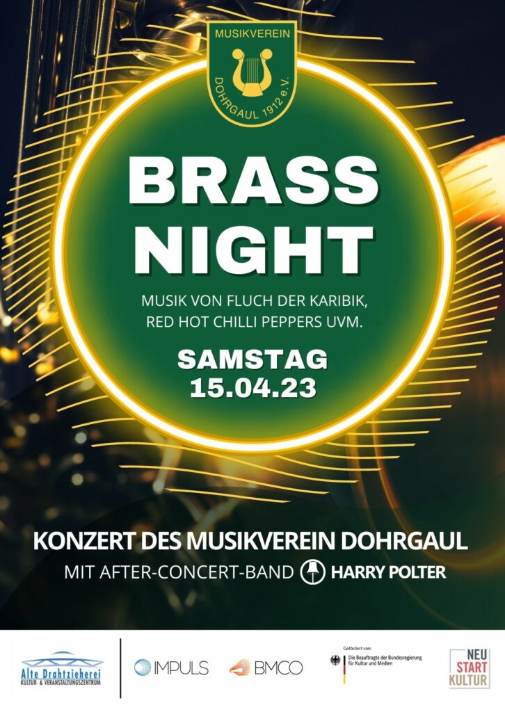 Flyer Brass Night 2023